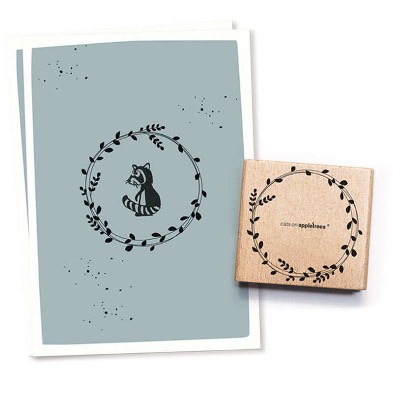 Cats on Appletrees - Blossom Crown-Stempel-DutchMills