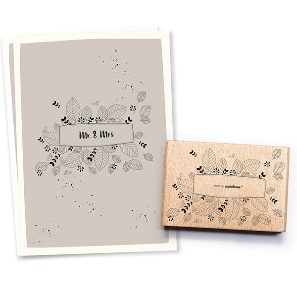 Cats on Appletrees - Label Flowers-Stempel-DutchMills