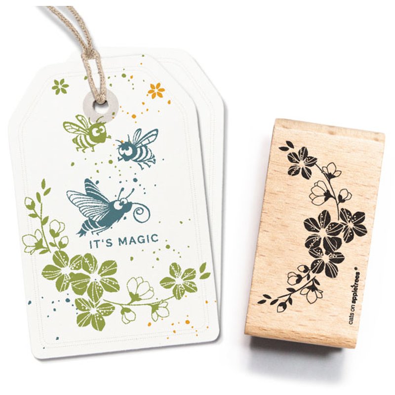 Cats on Appletrees - Spring Branch-Stempel-DutchMills