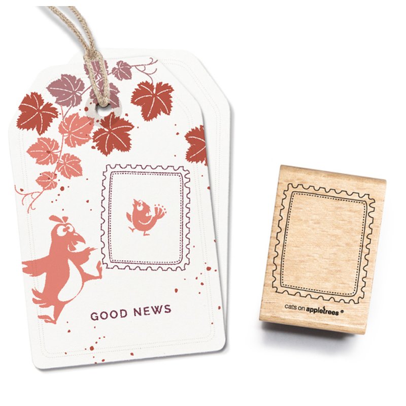 Cats on Appletrees - Stamp Frame-Stempel-DutchMills