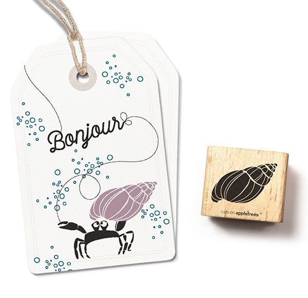 Cats on Appletrees - Stempel Slakkenhuis Schelp-Stempel-DutchMills