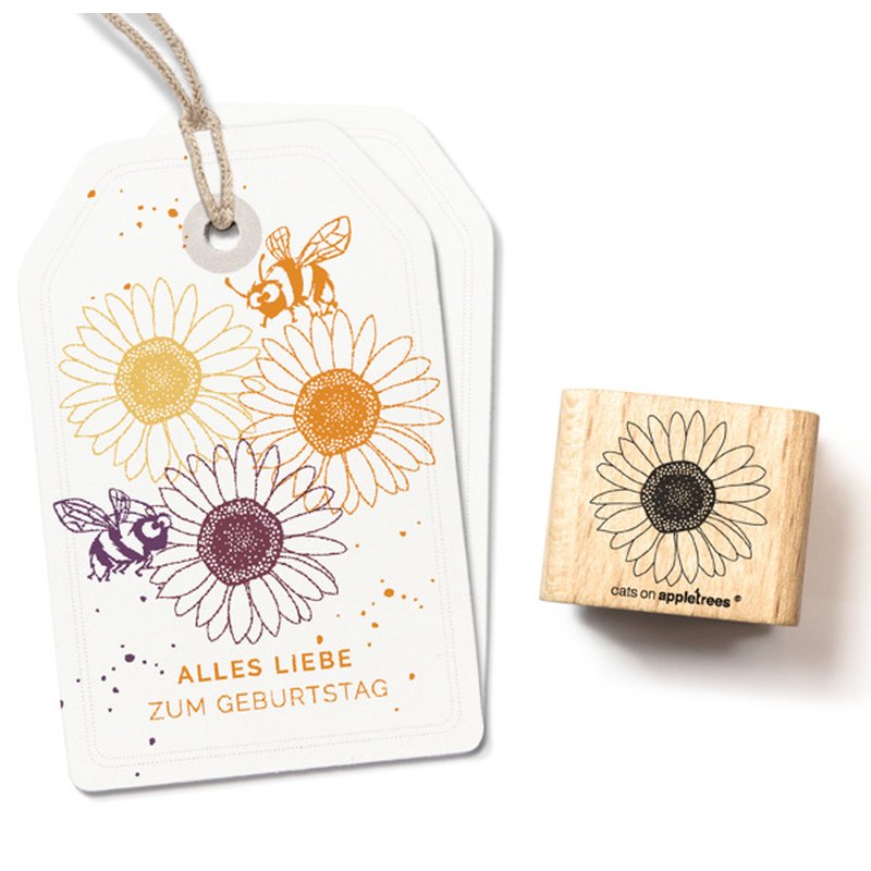Cats on Appletrees - Sunflower-Stempel-DutchMills