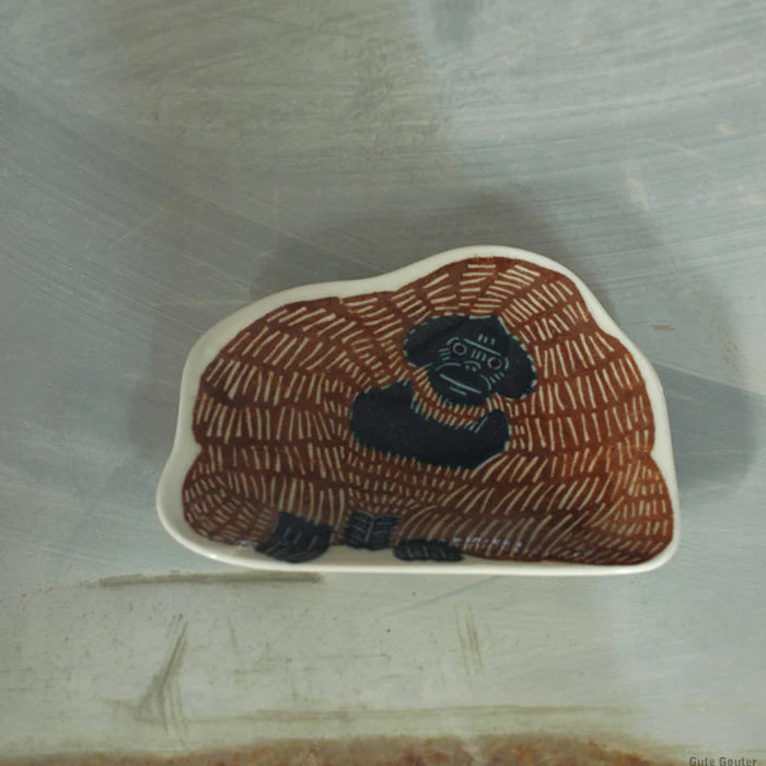 Classiky - KATA KATA - small dish (orangutan)-Porcelain-DutchMills