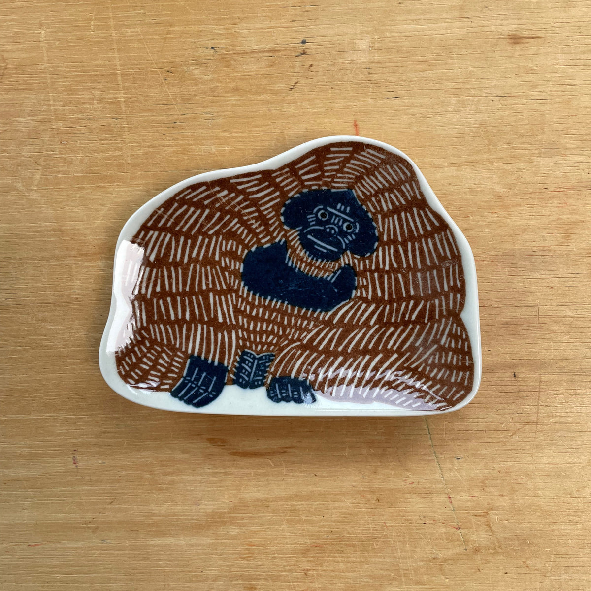 Classiky - KATA KATA - small dish (orangutan)-Porcelain-DutchMills