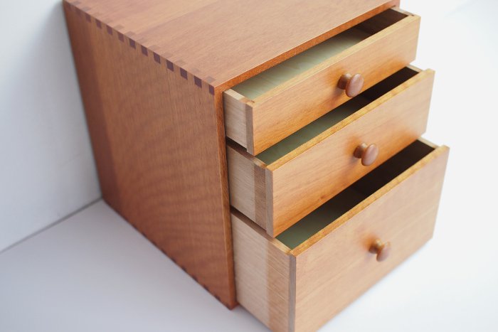 Classiky - Toga wood Drawer Box-Tape cutter-DutchMills