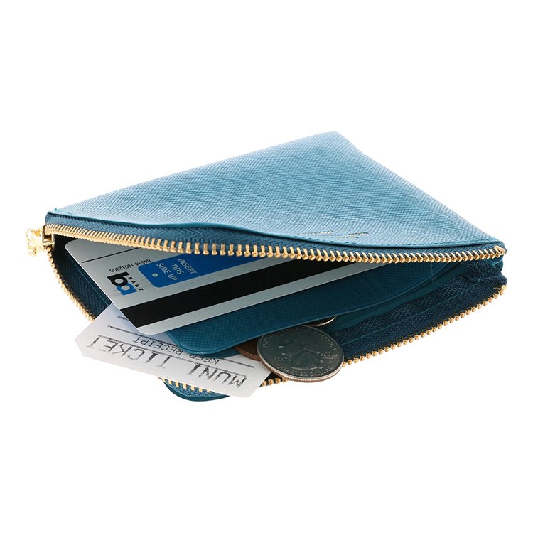 Delfonics - Quitterie - Half Zip Case - Zwart-Portemonnee-DutchMills