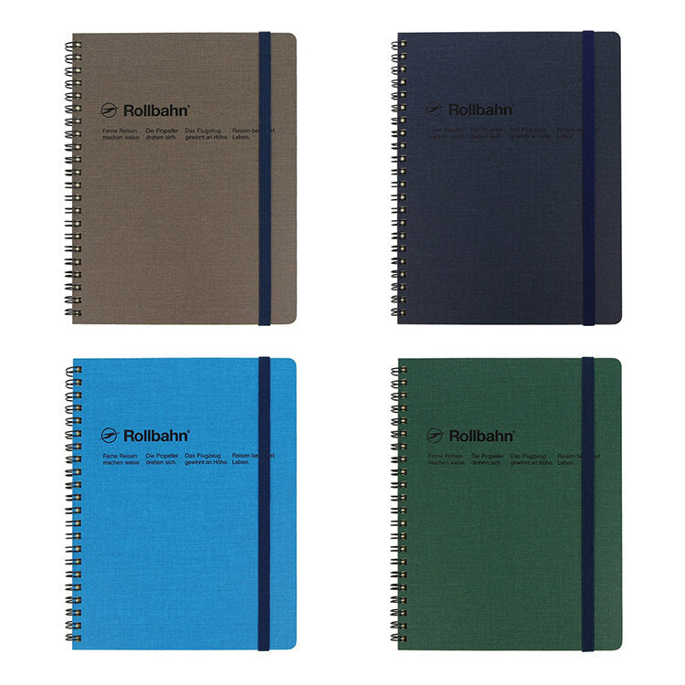 Delfonics - Rollbahn Classic Cap Martin Notebook - Dark Blue - A5-Notitieboek-DutchMills