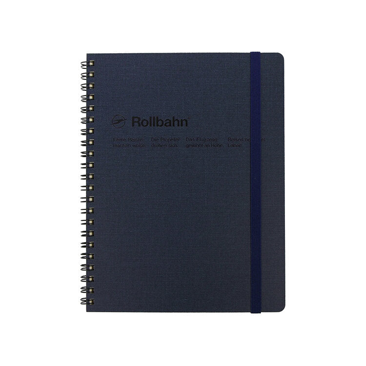 Delfonics - Rollbahn Classic Cap Martin Notebook - Dark Blue - A5-Notitieboek-DutchMills
