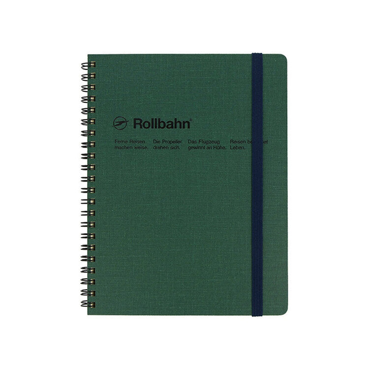 Delfonics - Rollbahn Classic Cap Martin Notebook - Green - A5-Notitieboek-DutchMills