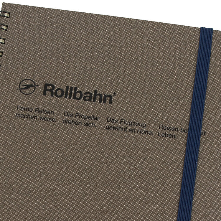Delfonics - Rollbahn Classic Cap Martin Notebook - Greige - A5-Notitieboek-DutchMills