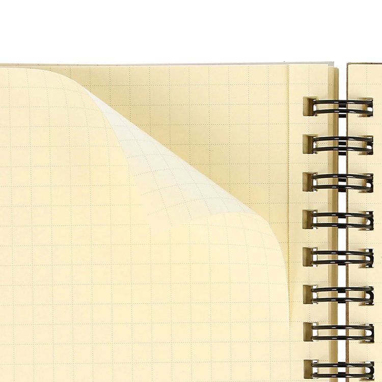 Delfonics - Rollbahn Classic Spiral Notebook - Gold - A5-Notitieboek-DutchMills
