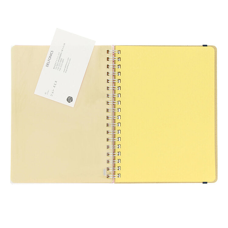 Delfonics - Rollbahn Clear Notebook - Clear Grey - A5-Notitieboek-DutchMills
