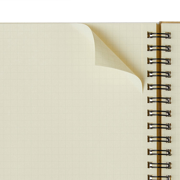 Delfonics - Rollbahn Horizontal Spiral Notebook - Black - Large-Notitieboek-DutchMills
