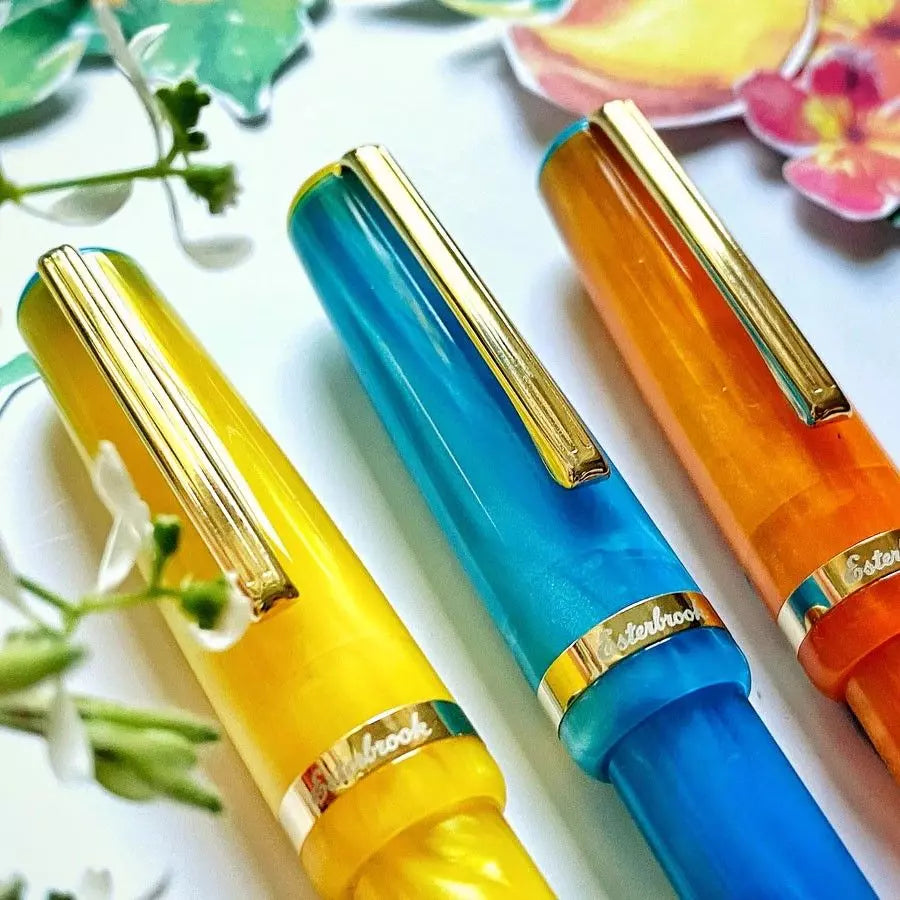 Esterbrook - JR Pocket Pen - Orange Sunset - Gold - Vulpen - Limited Edition-Vulpen-DutchMills