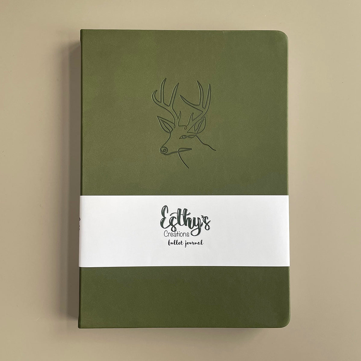 Esthy's Creations - B5 journal - Hert-Notitieboek-DutchMills