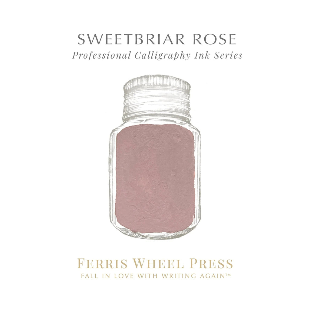 Ferris Wheel Press - 28ml Sweetbriar Rose Calligraphy Ink-Inkt-DutchMills