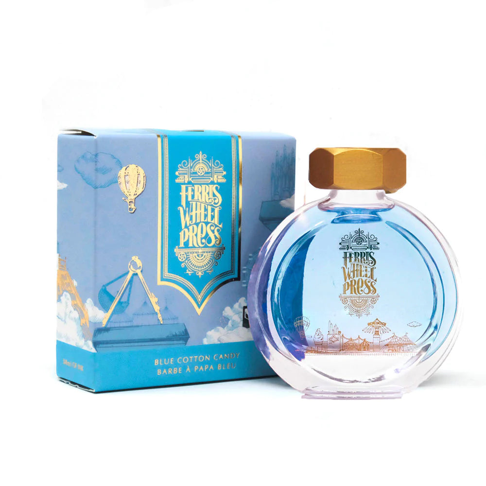 Ferris Wheel Press - 38ml Blue Cotton Candy Ink-Inkt-DutchMills