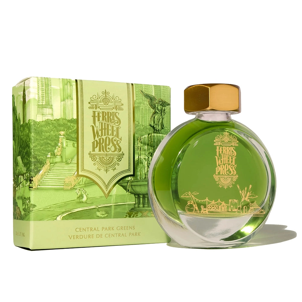 Ferris Wheel Press - 38ml Central Park Greens Ink-Inkt-DutchMills