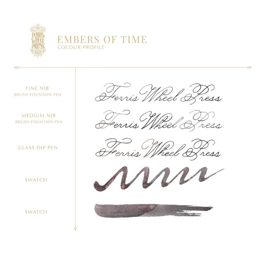 Ferris Wheel Press - 38ml Embers of Time Ink-Inkt-DutchMills