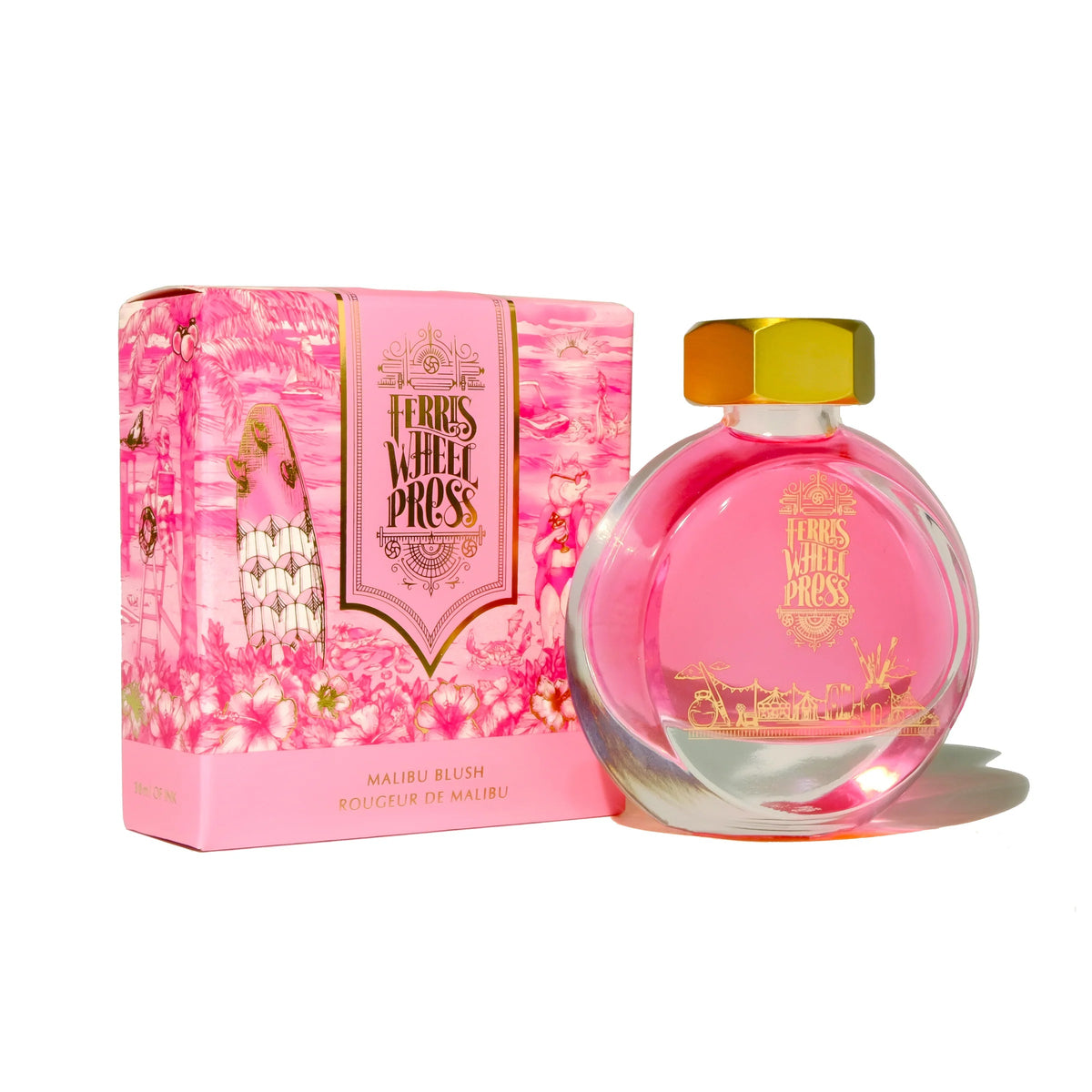 Ferris Wheel Press - 38ml Malibu Blush Ink-Inkt-DutchMills