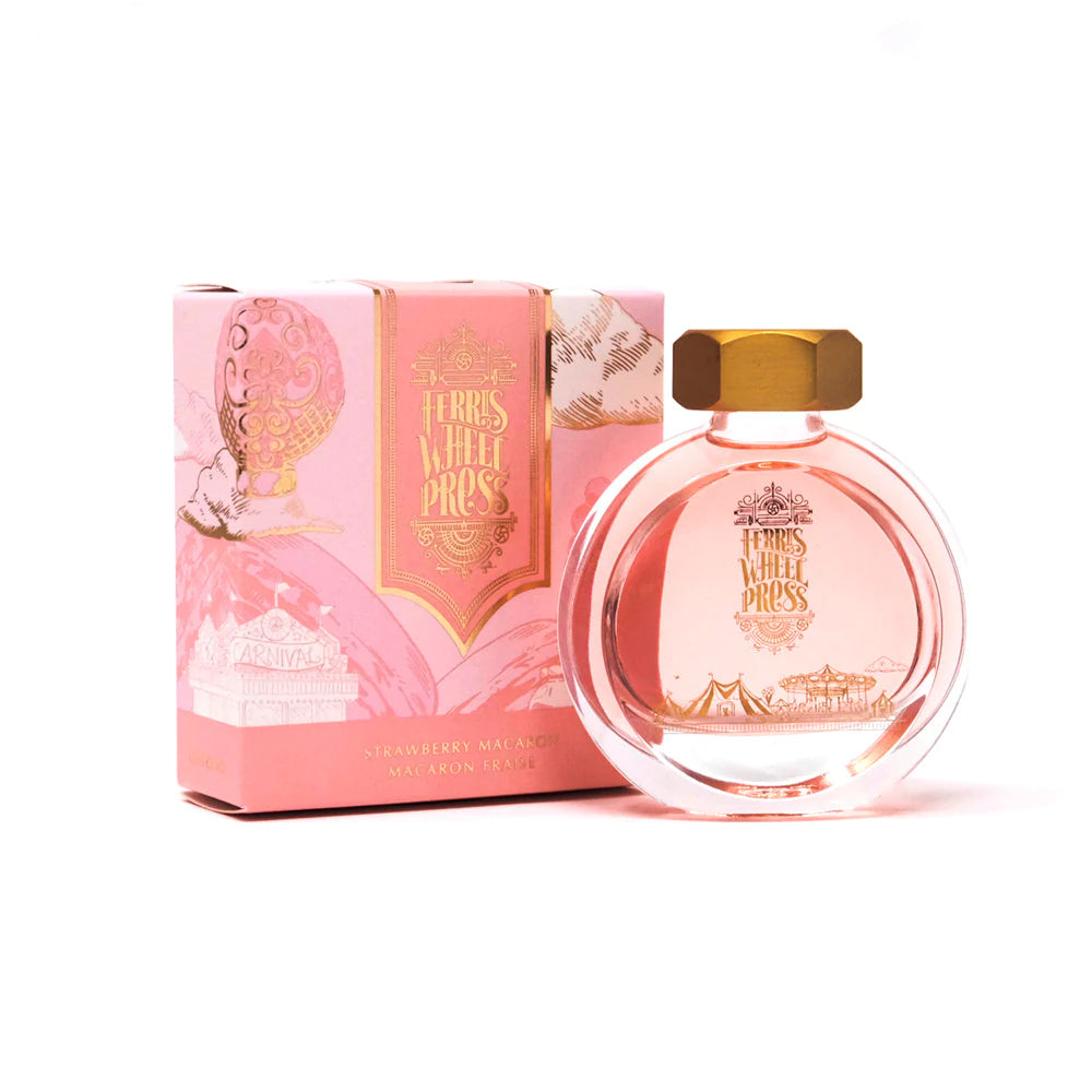 Ferris Wheel Press - 38ml Strawberry Macaron Ink-Inkt-DutchMills