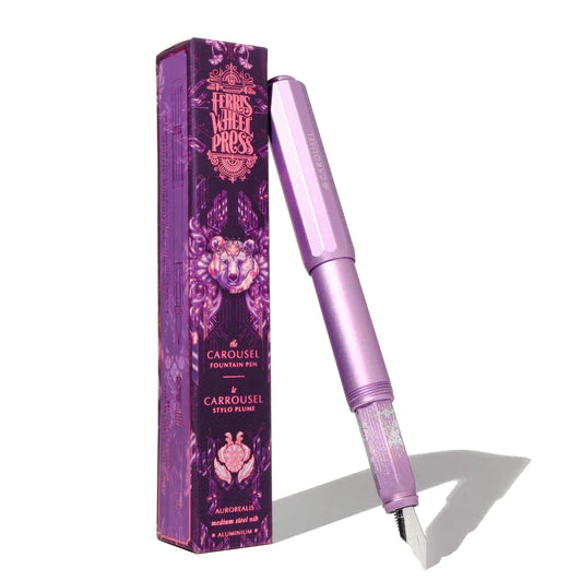 Ferris Wheel Press - Aluminum Carousel Fountain Pen - Aurorealis - Limited Edition 2024-Vulpen-DutchMills