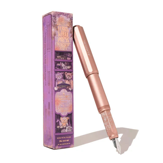 Ferris Wheel Press - Aluminum Carousel Fountain Pen - Rose Petal Plush-Vulpen-DutchMills