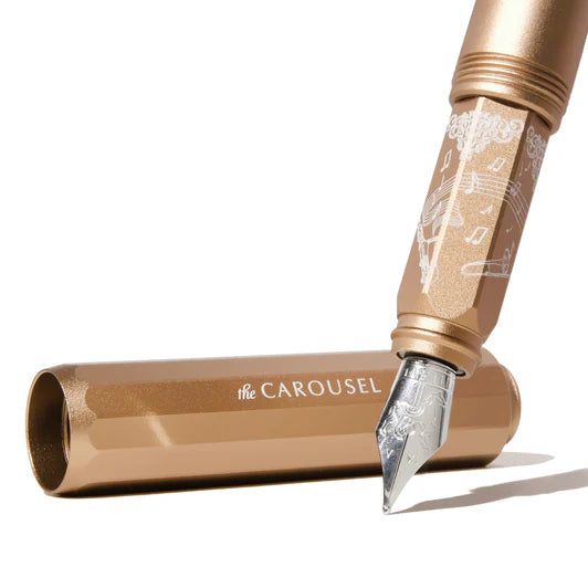 Ferris Wheel Press - Aluminum Carousel Fountain Pen - Terracotta Canyon - Limited Edition-Vulpen-DutchMills
