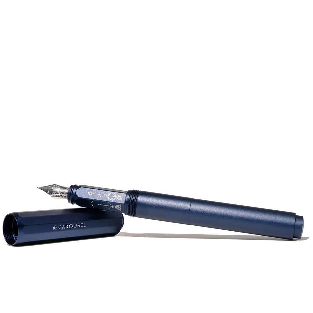 Ferris Wheel Press - Aluminum Carousel Fountain Pen - The Glistening Glass - Limited Edition 2023-Vulpen-DutchMills