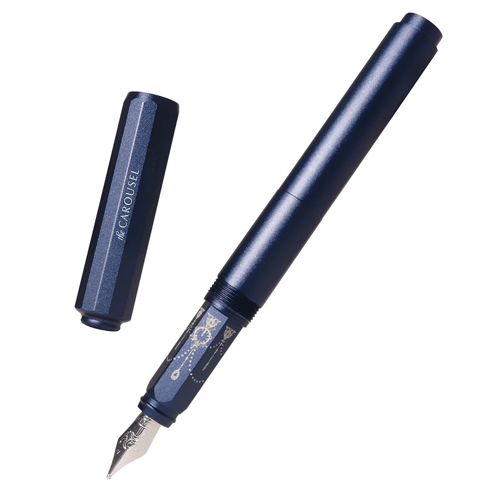 Ferris Wheel Press - Aluminum Carousel Fountain Pen - The Glistening Glass - Limited Edition 2023-Vulpen-DutchMills