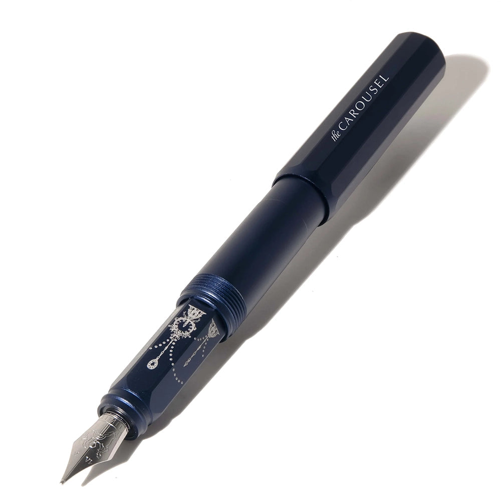 Ferris Wheel Press - Aluminum Carousel Fountain Pen - The Glistening Glass - Limited Edition 2023-Vulpen-DutchMills