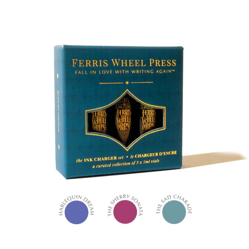 Ferris Wheel Press - Inkt Charger Set - Midnight Masquerade Collection-Inkt-DutchMills