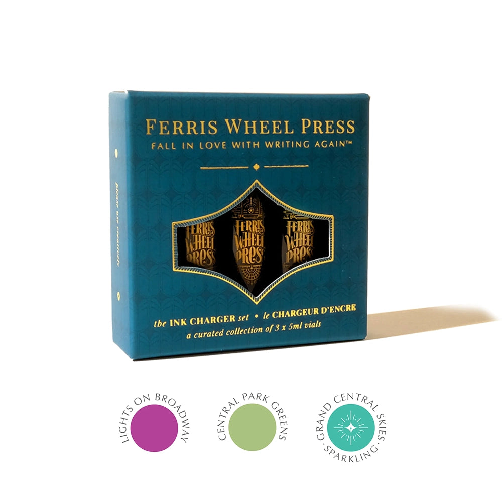 Ferris Wheel Press - Inkt Charger Set - New York Collection-Inkt-DutchMills