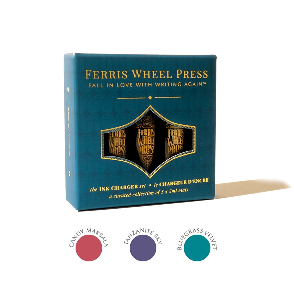 Ferris Wheel Press - Inkt Charger Set - The Original Trio-Inkt-DutchMills