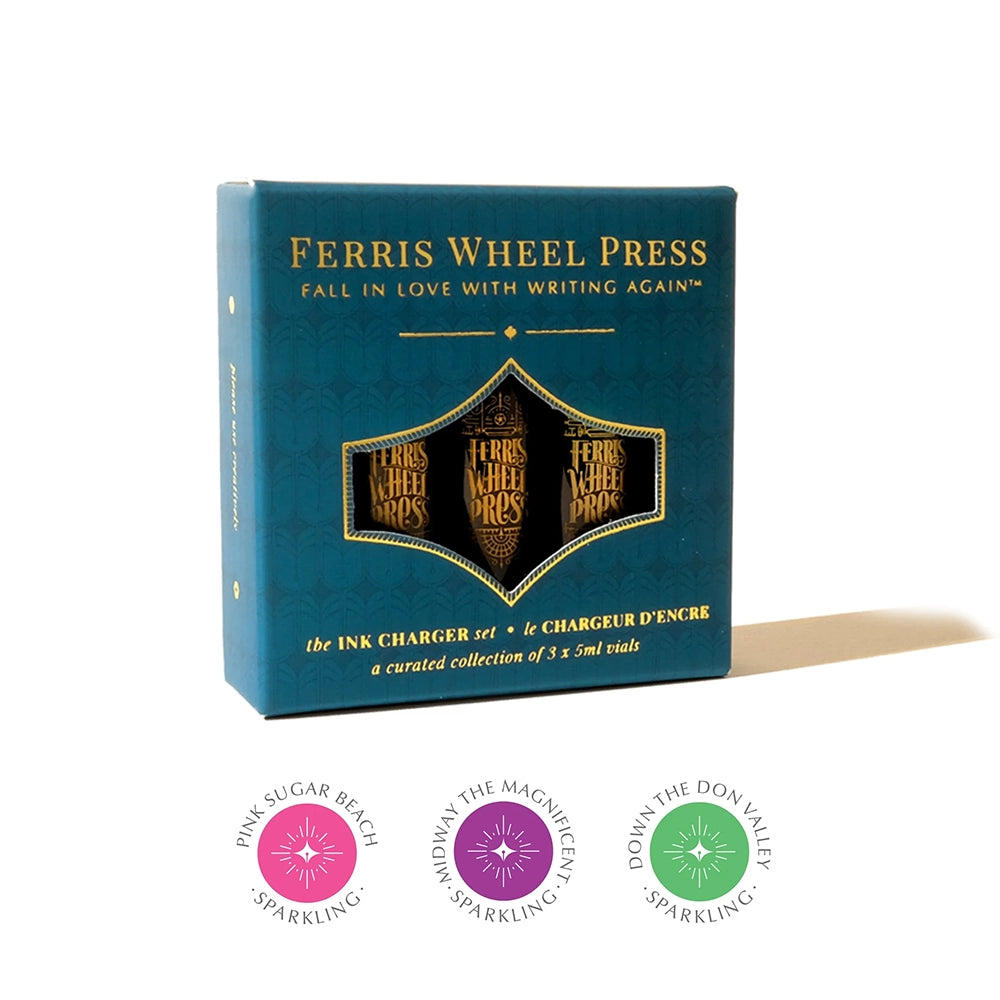 Ferris Wheel Press - Inkt Charger Set - The Sugar Beach Collection-Inkt-DutchMills