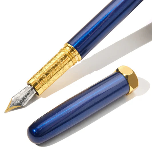 Ferris Wheel Press - The Bijou Fountain Pen - Blue Revelry - Limited Edition 2025-Vulpen-DutchMills