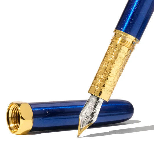 Ferris Wheel Press - The Bijou Fountain Pen - Blue Revelry - Limited Edition 2025-Vulpen-DutchMills