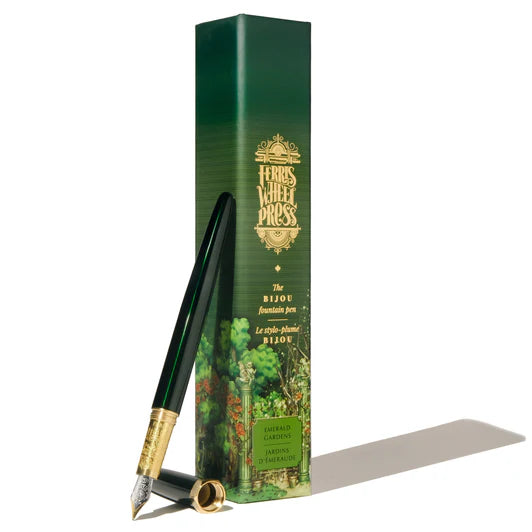 Ferris Wheel Press - The Bijou Fountain Pen - Emerald Gardens-Vulpen-DutchMills