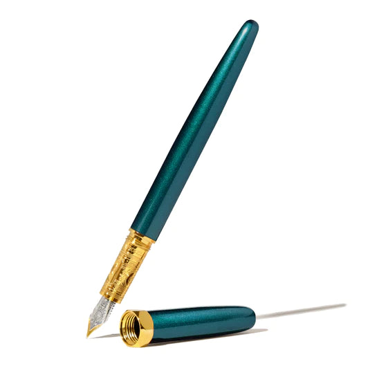 Ferris Wheel Press - The Bijou Fountain Pen - Printmaker's Teal-Vulpen-DutchMills