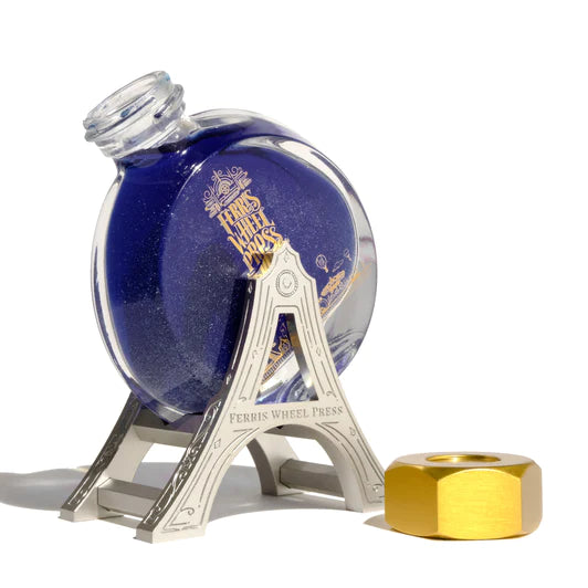Ferris Wheel Press - The Blue Legacy 38ml Ink Carriage - Limited Edition 2023-Inkt drager-DutchMills