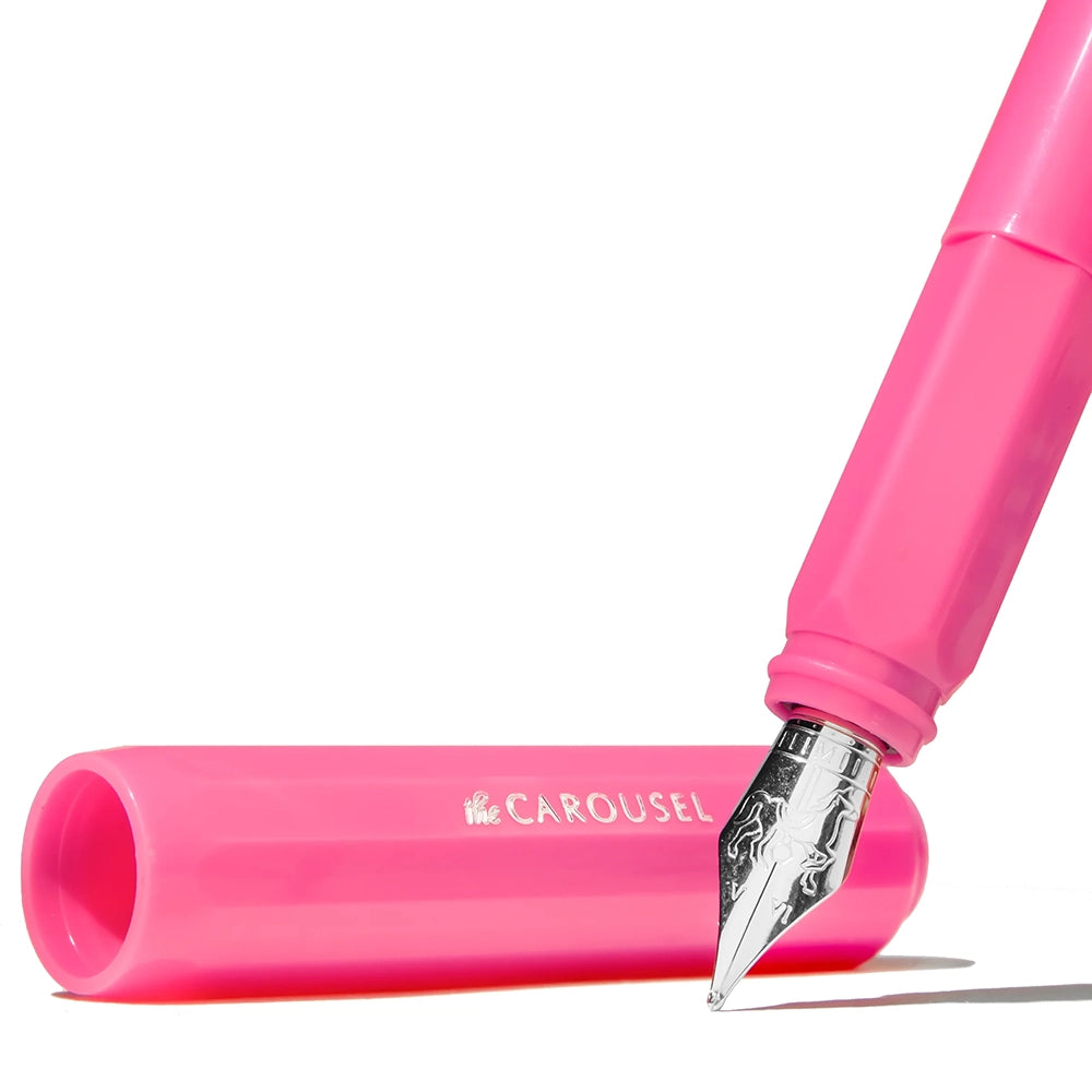 Ferris Wheel Press - The Carousel Fountain Pen - Malibu Blush-Vulpen-DutchMills
