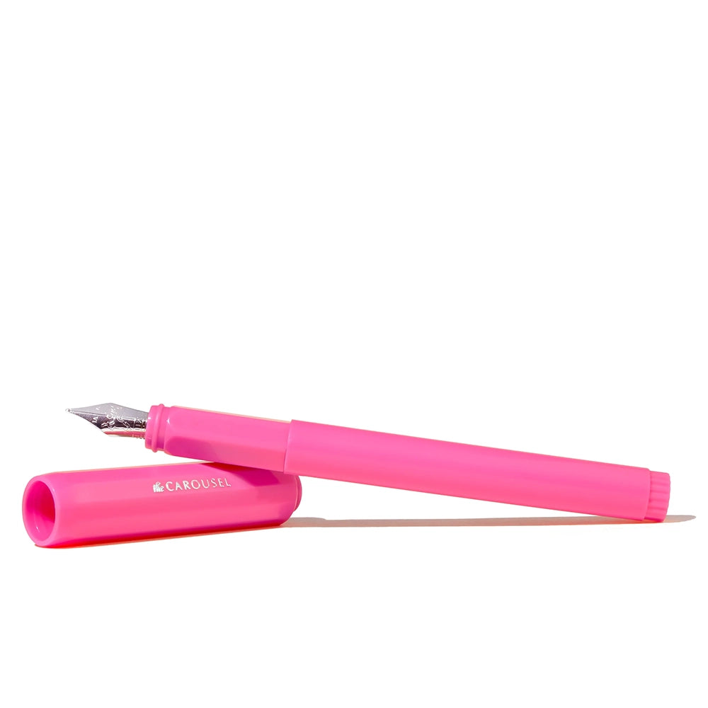 Ferris Wheel Press - The Carousel Fountain Pen - Malibu Blush-Vulpen-DutchMills