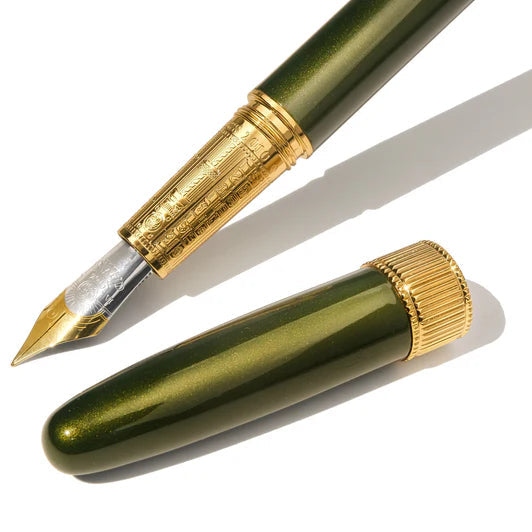 Ferris Wheel Press - The Joule Fountain Pen - Juniper Moss-Vulpen-DutchMills