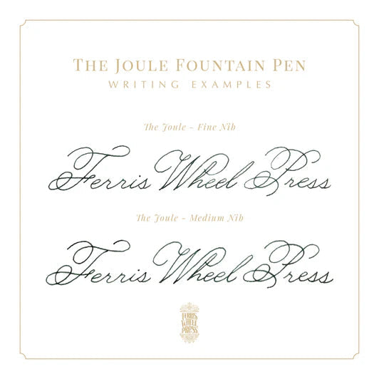 Ferris Wheel Press - The Joule Fountain Pen - Juniper Moss-Vulpen-DutchMills