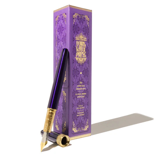 Ferris Wheel Press - The Joule Fountain Pen - Viola Mulberry-Vulpen-DutchMills