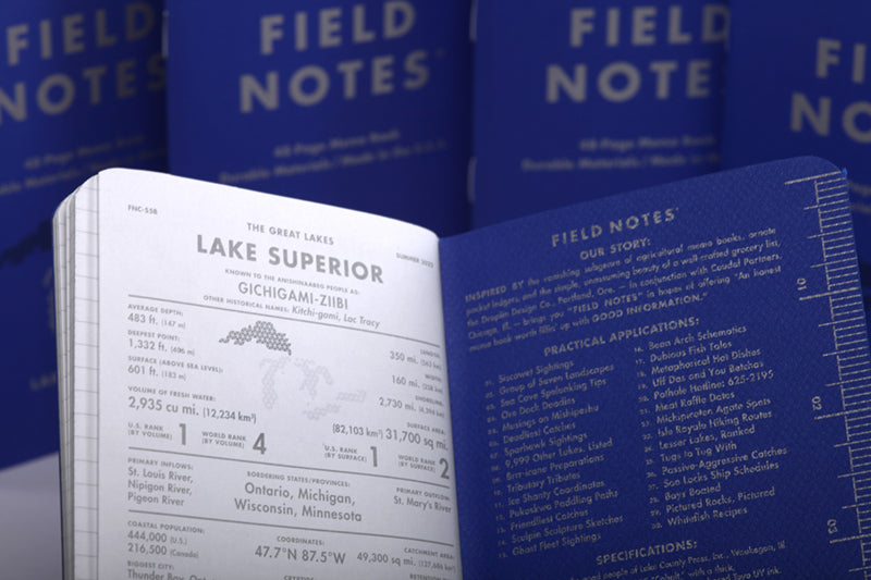 Field Notes - Great Lakes-Notitieboek-DutchMills