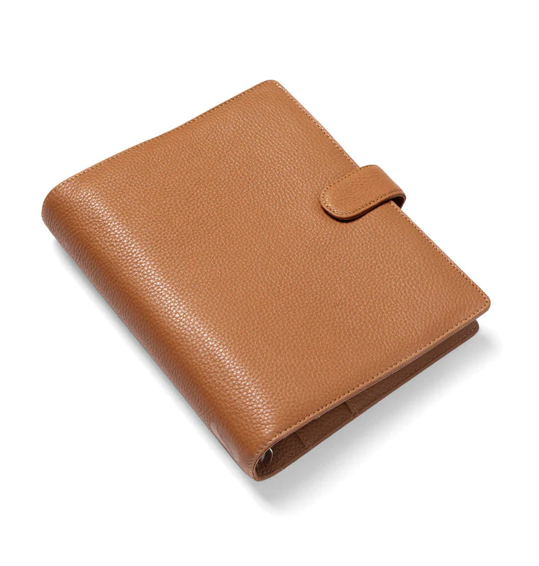 Filofax - Norfolk A5 Leather Organizer - Almond-Organizer-DutchMills