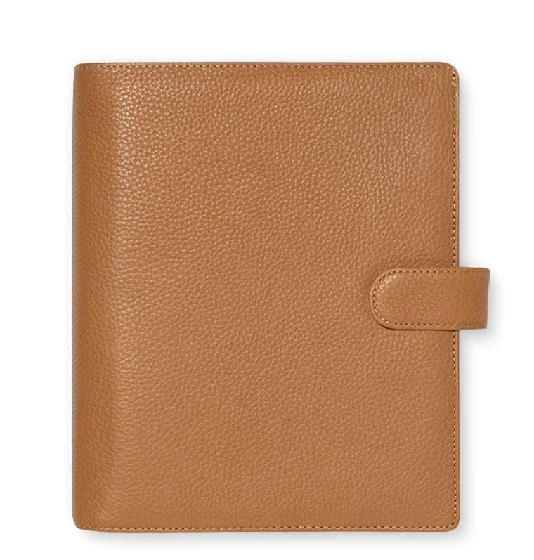 Filofax - Norfolk A5 Leather Organizer - Almond-Organizer-DutchMills
