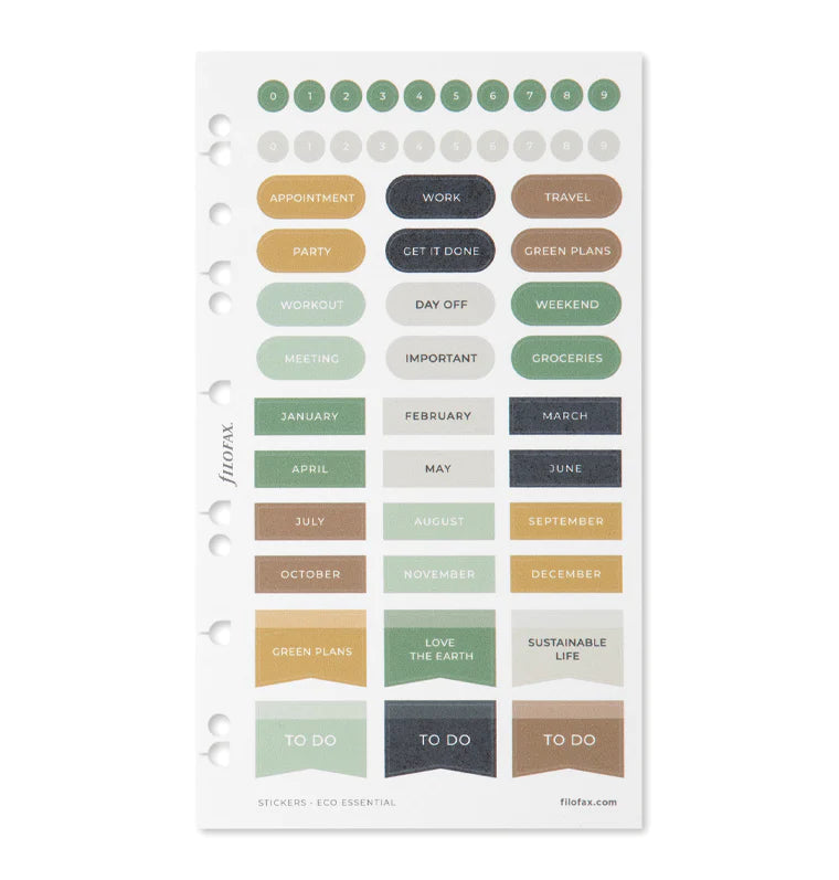 Filofax - Eco Essential - Stickers-Sticker-DutchMills