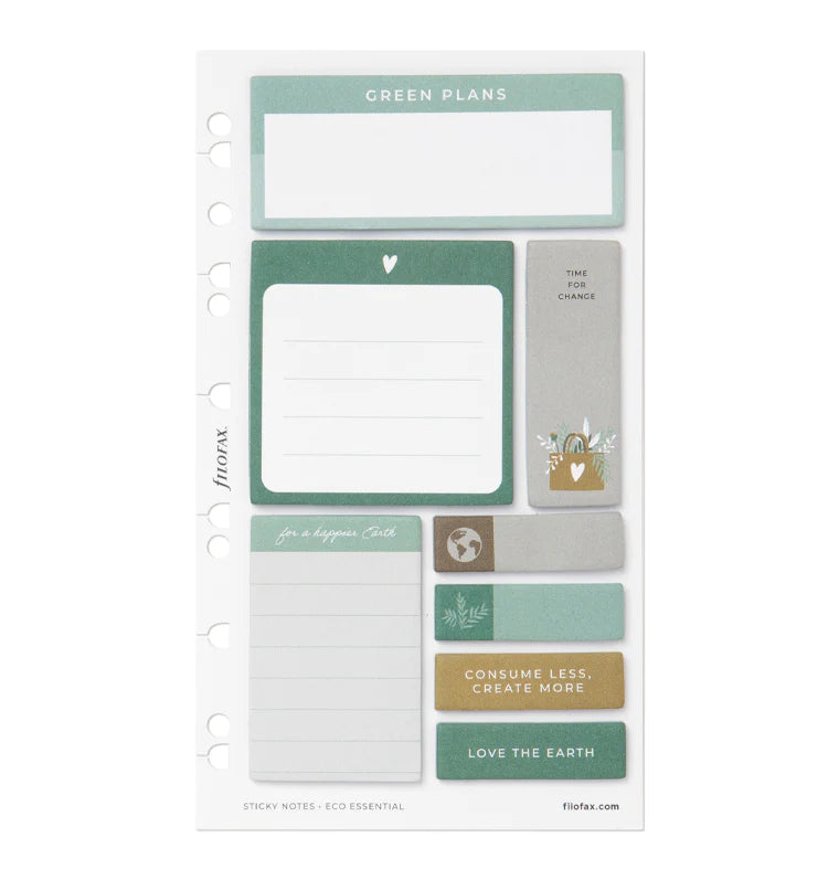 Filofax - Eco Essential - Sticky Notes-Sticky Notes-DutchMills